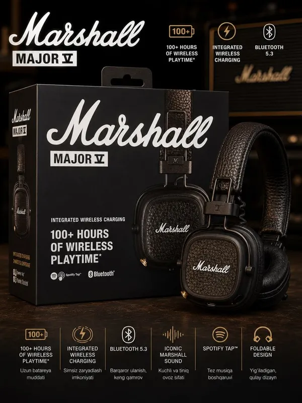 Marshall Major V • Dastavka • New Marshall Major V • Dastavka • New