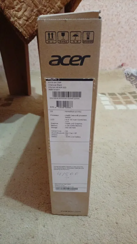 Ноутбук Acer Aspire 3 A315-34-C59F Возможен ТОРГ 2
