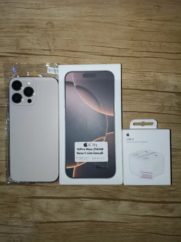 IPHONE 16 PRO MAX 256gb desert 92% 1
