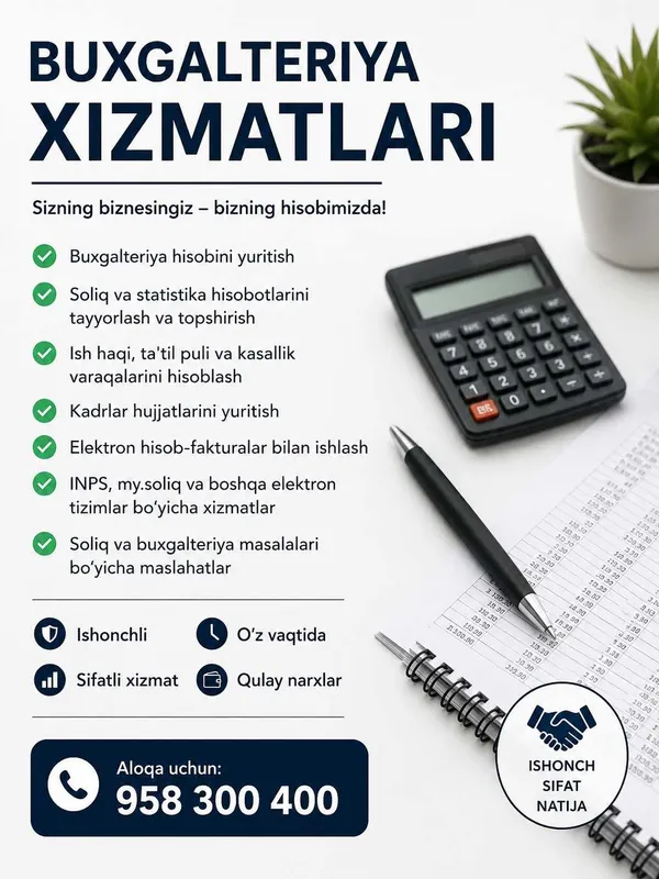 Buxgalteriya hizmatlari