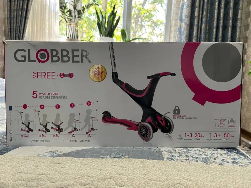 Продам оригинальный самокат Globber My Free 5 in 1 в отличном состянии 3