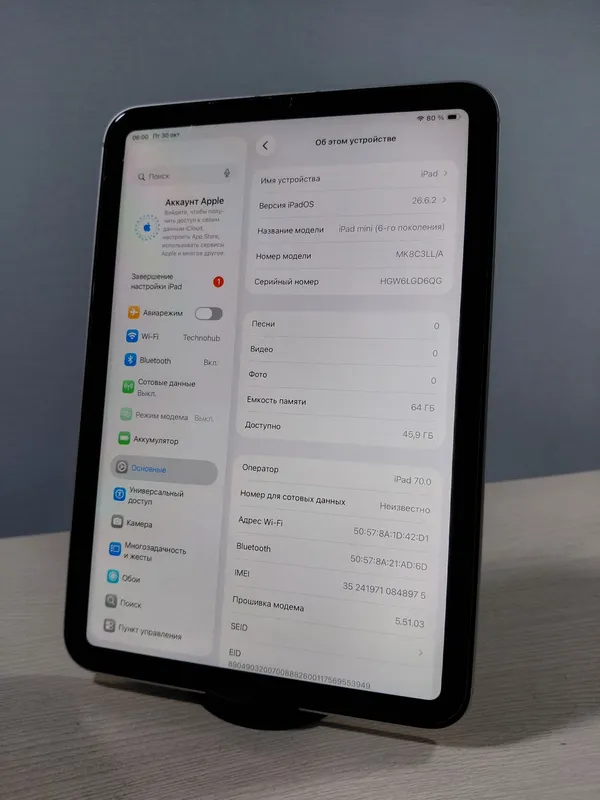 Продается Ipad mini 6 64GB 2