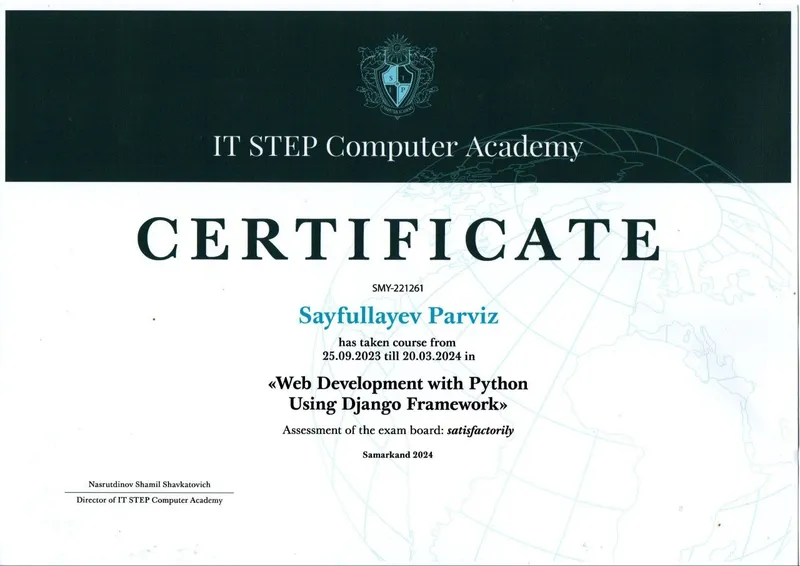 Репетитор по Python (онлайн) — фото 1