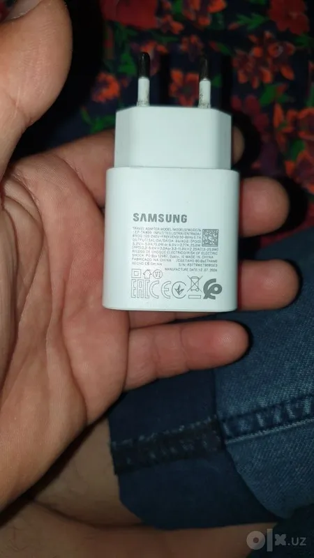 Оригинальное зарядное устройство Samsung 25 Вт Оригинальное зарядное устройство Samsung 25 Вт