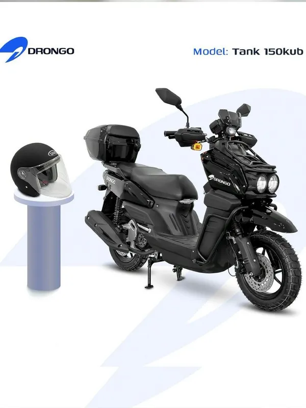 Tiger Drongo Tank benzinli skuter бензинли танк скутер оптим нархда