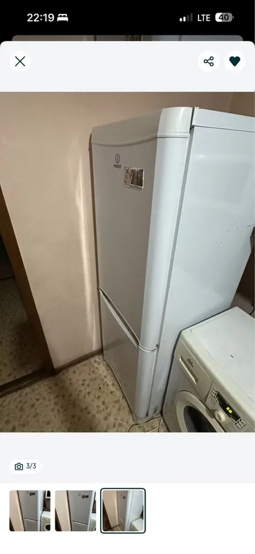 Холодильник Indesit рабочий 2