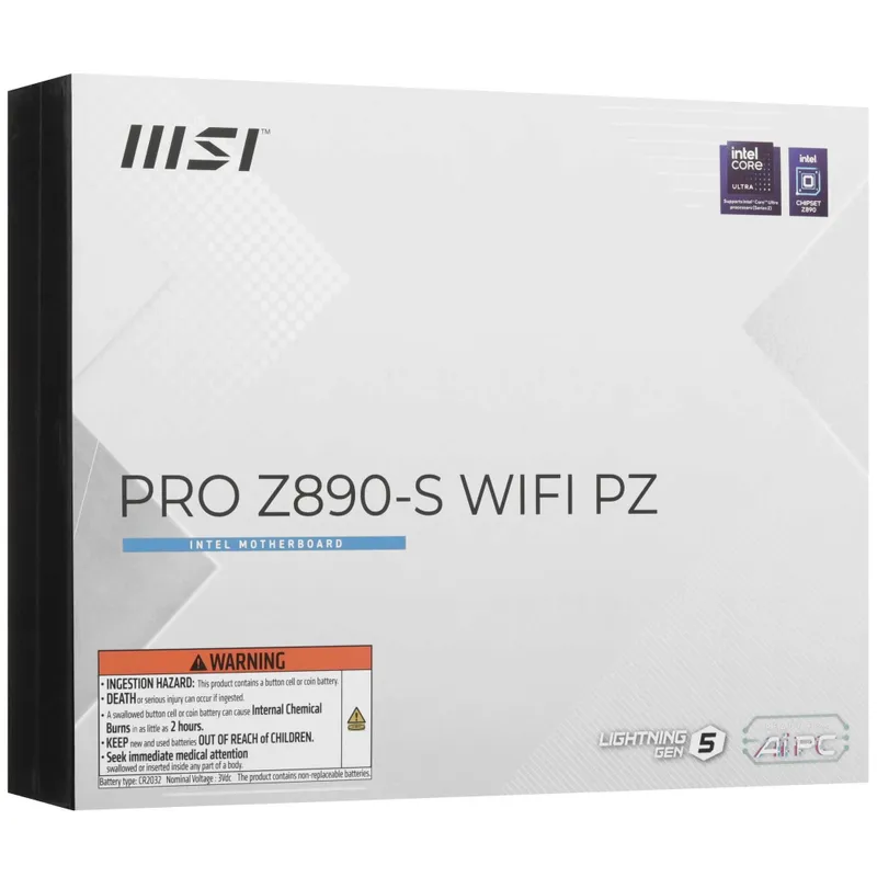 # Материнская плата MSI PRO Z890-S WIFI PZ 3