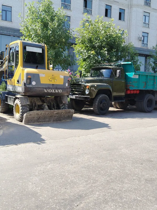 Экскаватор ва зил хизматлари 1