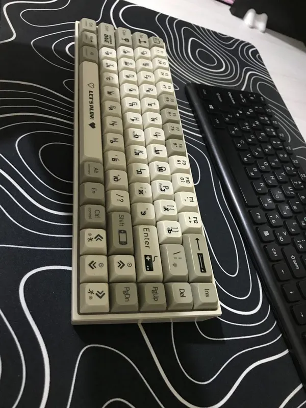 Игровая Клавиатура ajazz AK680 кастом свитчи и шумка — фото 1
