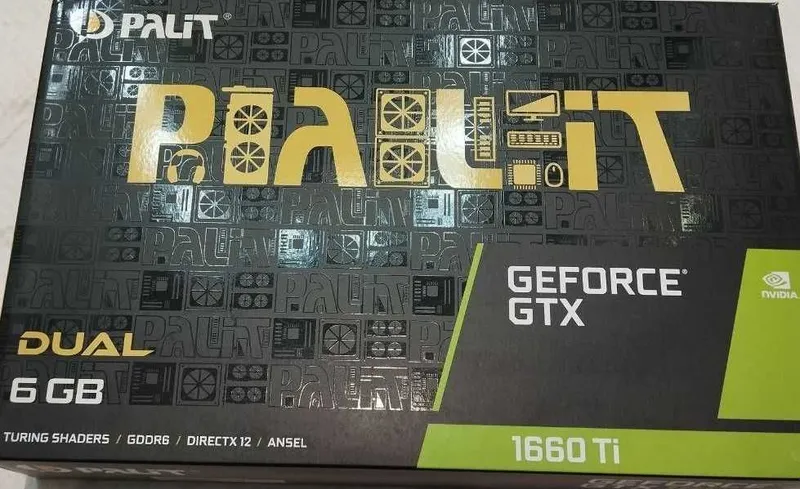 Palit Dual GeForce GTX 1660 Ti 6GB — фото 1