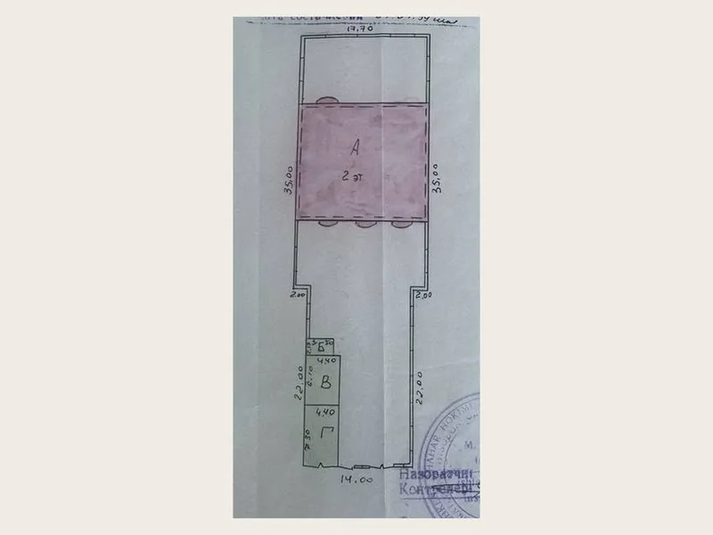 Bino sotiladi, 366 m², 8,4 sotix, «Salom» choyxonasi 8 Bino sotiladi, 366 m², 8,4 sotix, «Salom» choyxonasi 8