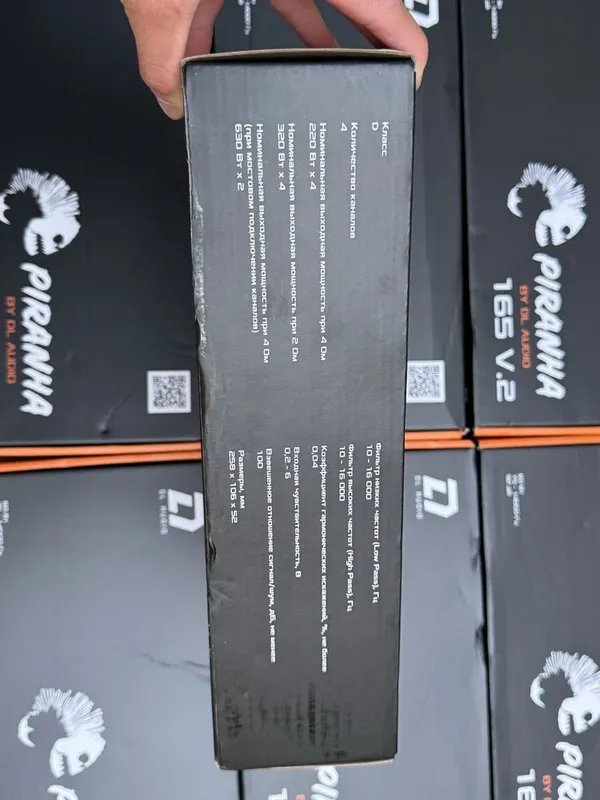 4-канальный усилитель dl audio raven compact 4.220 D class(usilitel) — фото 4