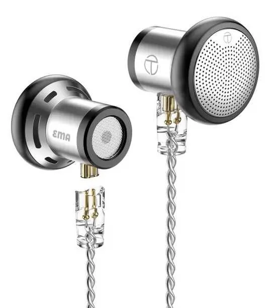 Новые запечатанные проводные наушники TRN EMA 14,2мм цвет:Silver HI-FI — фото 1 Новые запечатанные проводные наушники TRN EMA 14,2мм цвет:Silver HI-FI — фото 1