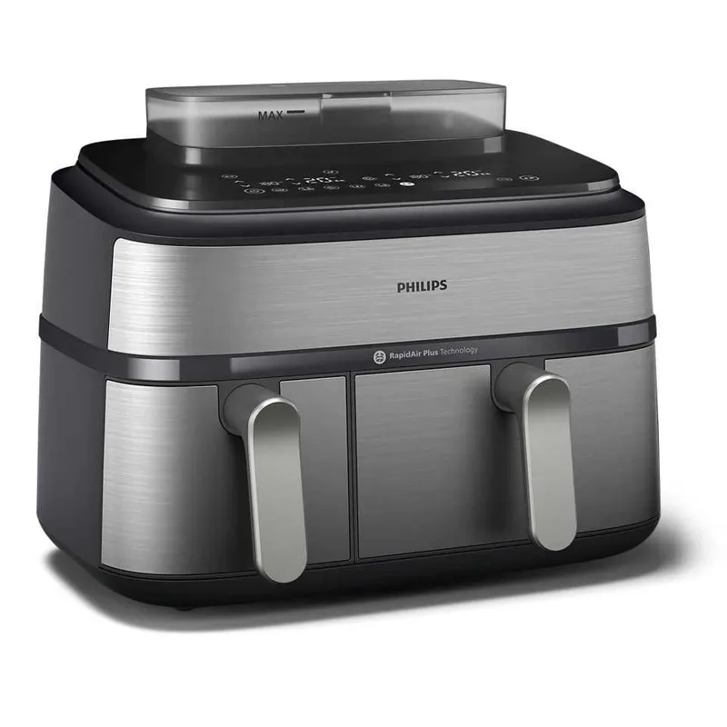 Аэрогриль Philips Airfryer 5000 Series Dual Basket NA555 с гарантией.