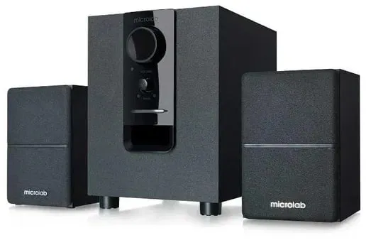 MDF dan yasalgan Microlab M-106 10W 2.1 kolonka