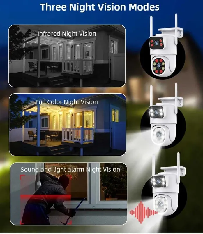 IP камера для дома Gadinan PTZ IP Camera A30 8MP 4K — фото 5