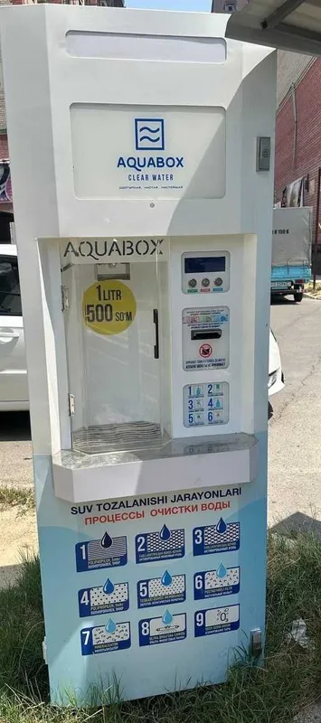 AQUABOX suv filtrlovchi apparati sotiladi | Продаётся водомат 1