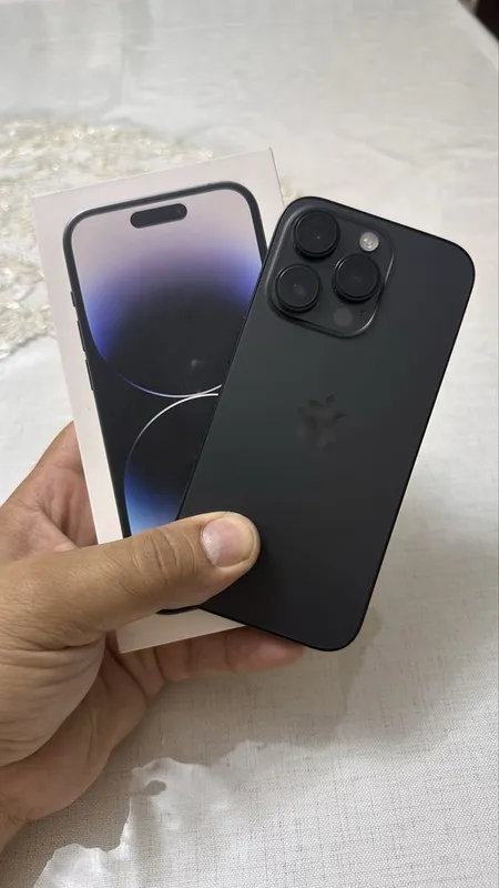 iphone 14 pro 128 Simkartali Qora rang