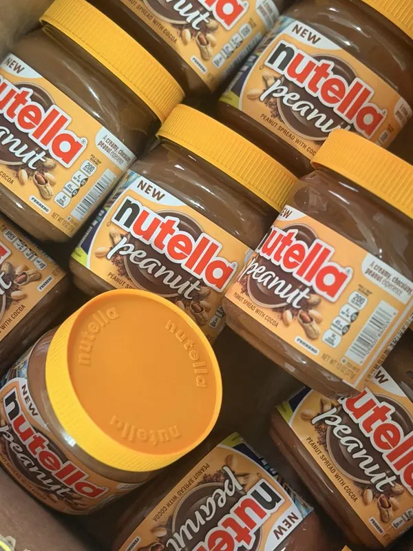 Nutella Peanat новый вкус 300 тыс из Америки шоколадная паста сладости — фото 2