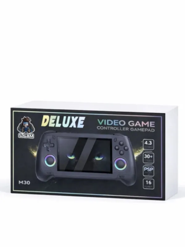 Портативная игровая консоль DELUXE M30 (ретро геймпад с экраном 4.3") 3 Портативная игровая консоль DELUXE M30 (ретро геймпад с экраном 4.3") 3