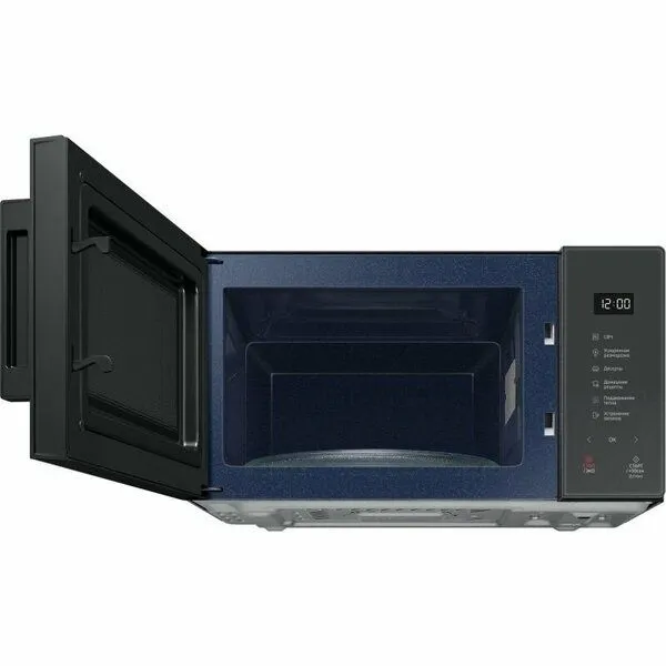 Микроволновая Печь Samsung MS23T5018AC/BW 23л. 800Вт антрацит 4 Микроволновая Печь Samsung MS23T5018AC/BW 23л. 800Вт антрацит 4