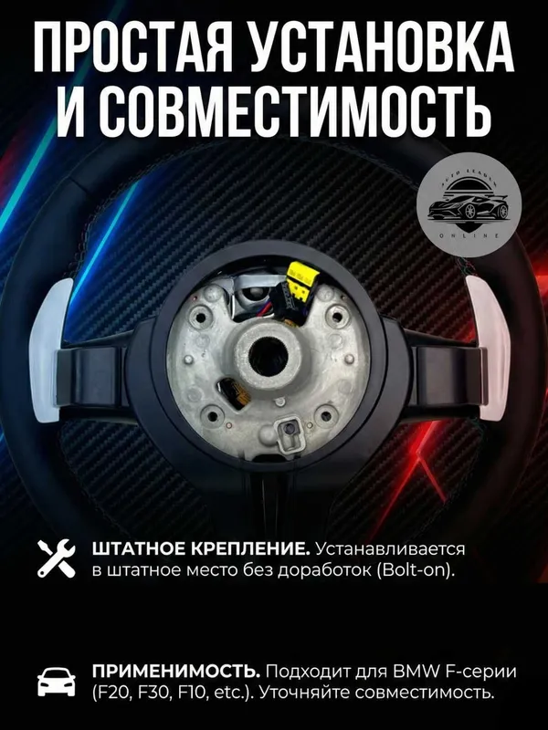 BMW Carbon M4 rul Anatomiya, sport dizayni 4 BMW Carbon M4 rul Anatomiya, sport dizayni 4