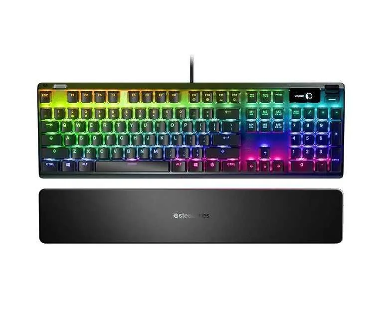 ^SteelSeries Apex 7 o‘yin klaviaturasi - OLED Smart Display 2