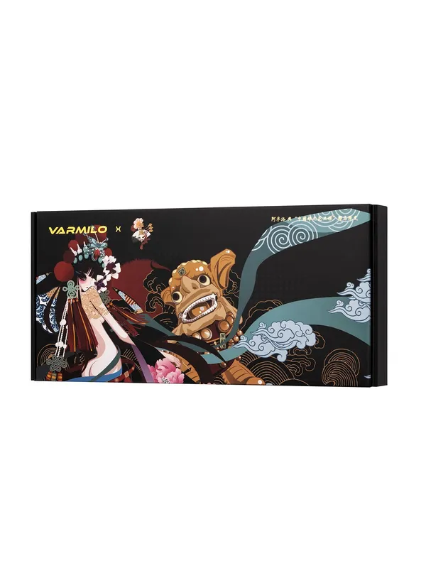 Механическая клавиатура Varmilo "Beijing Opera" VEM87, USB-A, Varmilo EC V2 Rose, EN/RU, White LED — фото 1 Механическая клавиатура Varmilo "Beijing Opera" VEM87, USB-A, Varmilo EC V2 Rose, EN/RU, White LED — фото 1