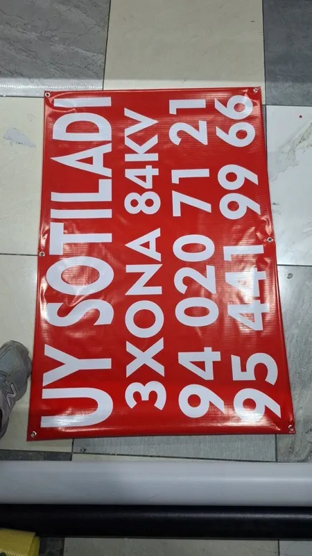 Reklama Baner. 1 soatda tayyor . Arzon va Sifatli !!! 2
