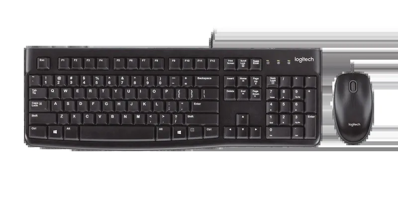 Клавиатура+Мышь Logitech Mk120 — фото 1