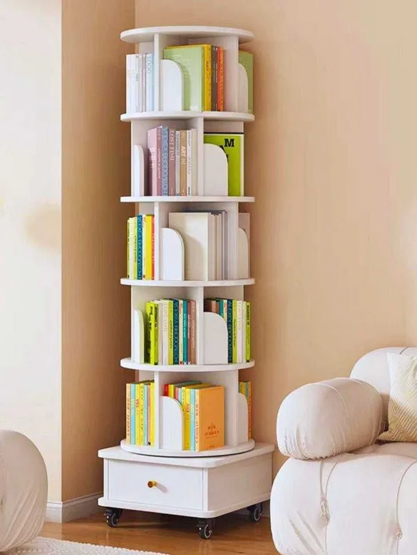 aylanuvchi kitob javoni вращающаяся книжная полка, 173x46x46 см