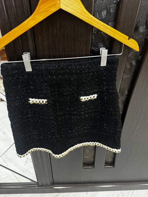 Chanel uslubidagi tvid kostyum 3