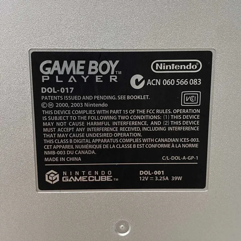 NINTENDO GAMECUBE Enjoy Plus Pack Silver Controller Skeleton 3