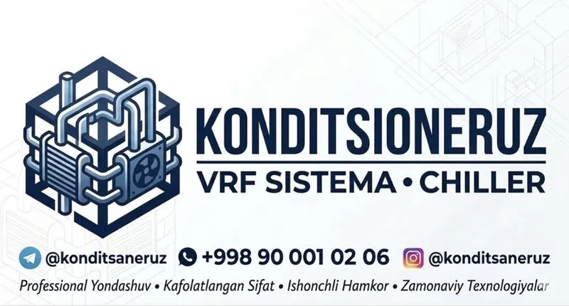 Кондиционер устанофка ва сервис хизмати сифатли ва ҳамёнбоп 1