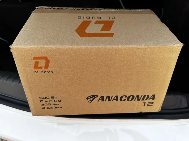 Сабвуфер Anaconda 12 SQ 500w 1 Сабвуфер Anaconda 12 SQ 500w 1