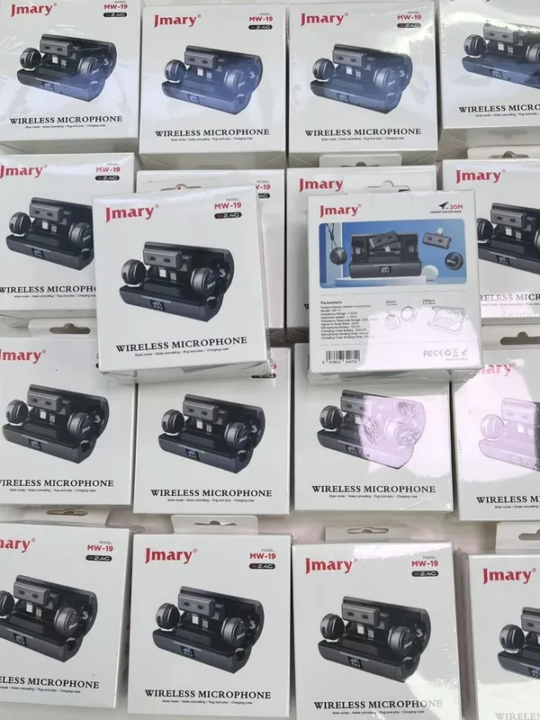 Беспроводной микрофон Jmary MW-19 Dual Wireless Microphone universal — фото 2