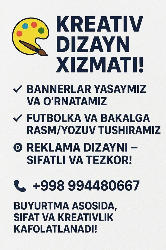 Reklamshik dizayner