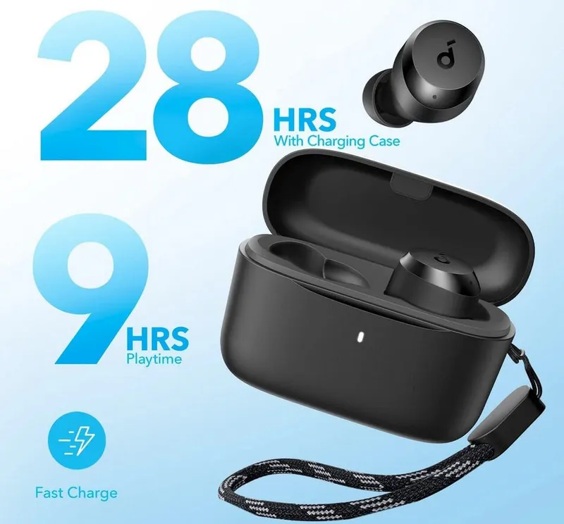 Anker Soundcore A20i TWS беспроводные наушники IPX5, BassUp — фото 2