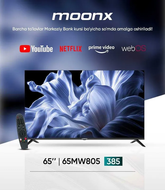 Телевизор moonx 65 4K Smart Webos TV со склада низком ценам + доставка — фото 3
