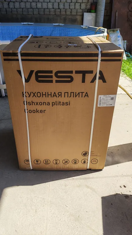 газплита Веста Янги каробкада 4 газплита Веста Янги каробкада 4