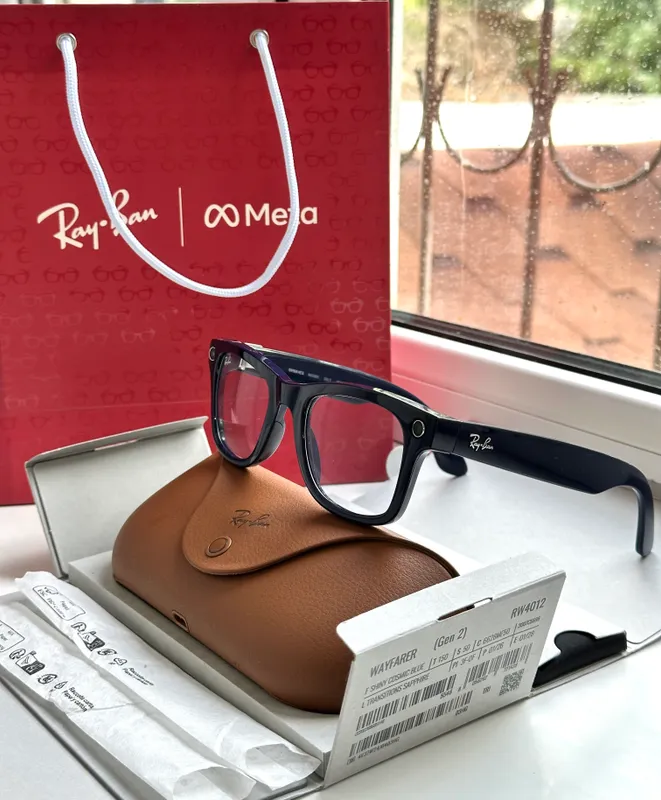 Ray Ban Meta (Gen 2) Shiny Cosmic Blue - Sapphire — фото 4