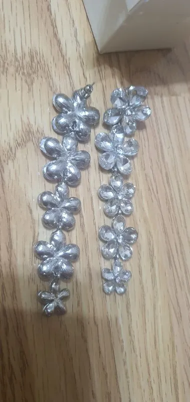 Серьги сережки Swarovski — фото 1