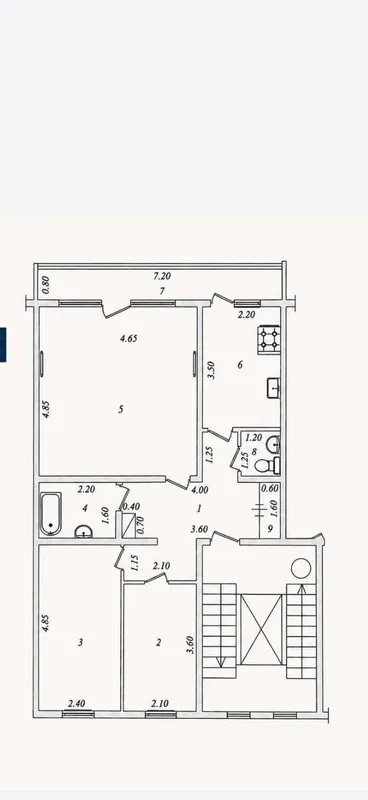 Продажа квартиры 3/7/9, Ойбек м Продажа квартиры 3/7/9, Ойбек м