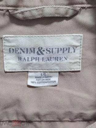 Ralph Lauren Denim & Supply Shirt / L / Рубашка. Бренд. Редкость. — фото 1