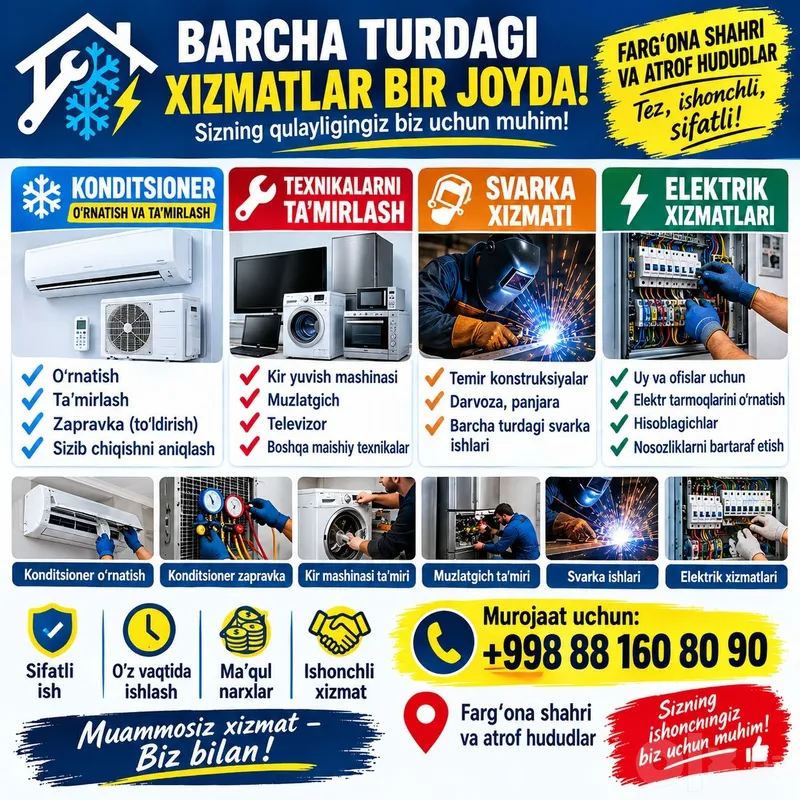 Universal usta xizmatlari Universal usta xizmatlari
