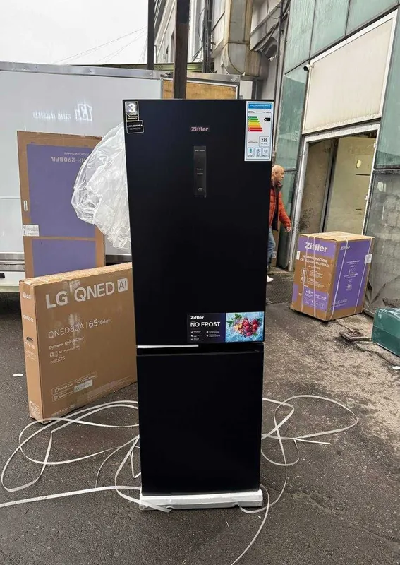 Холодильник Ziffler FRF-290BFB Inverter No Frost