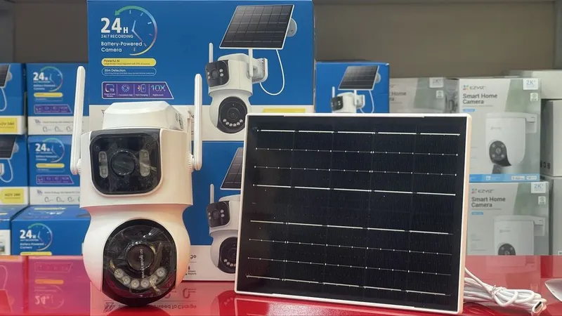 Solnicni 4G sim kartali va wifili kamera 2 Solnicni 4G sim kartali va wifili kamera 2