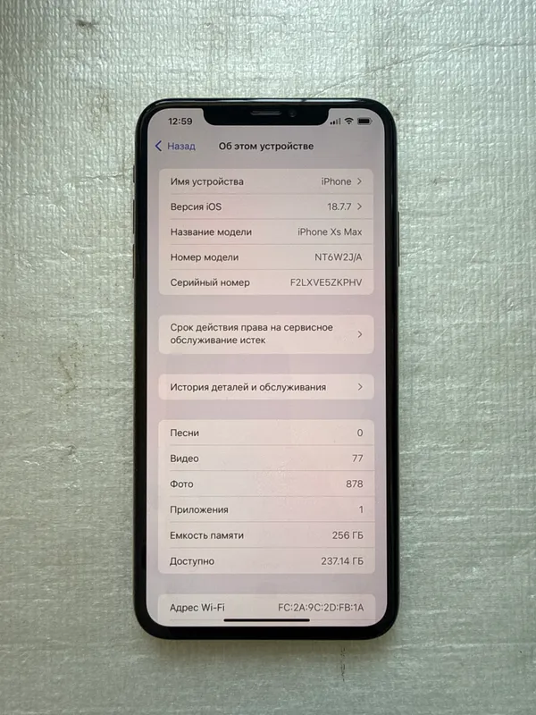 iphone xs max 256gb sotaman 5