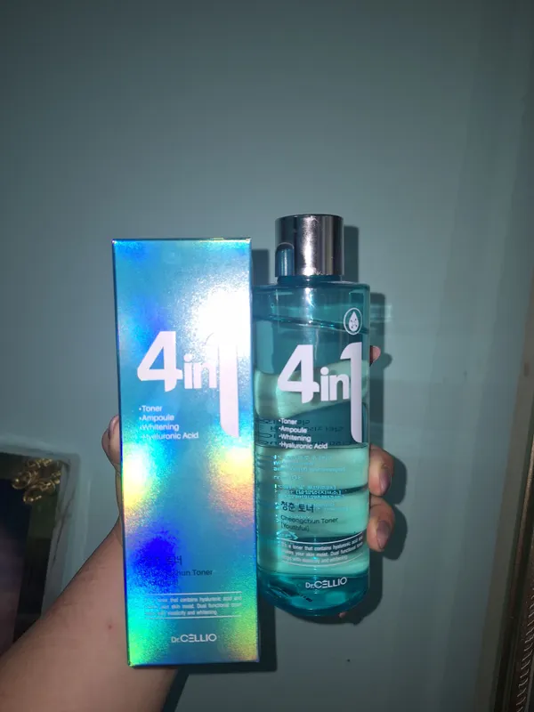 Dr.CELLIO 4 in 1 Cheongchun Toner, 300 ml