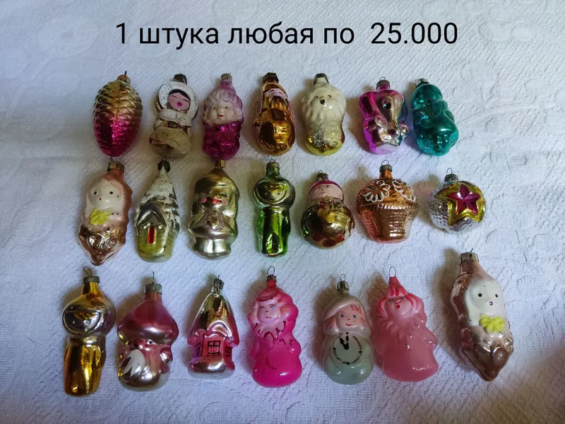Sovet davridagi Yangi yil archa o‘yinchoqlari 1